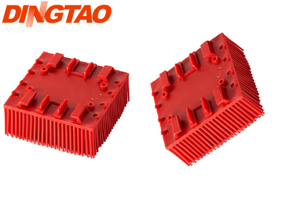 Para Lectra Vector 2500 VT2500 Cutter Parts 130298 703493 Red Nylon Bristles Block